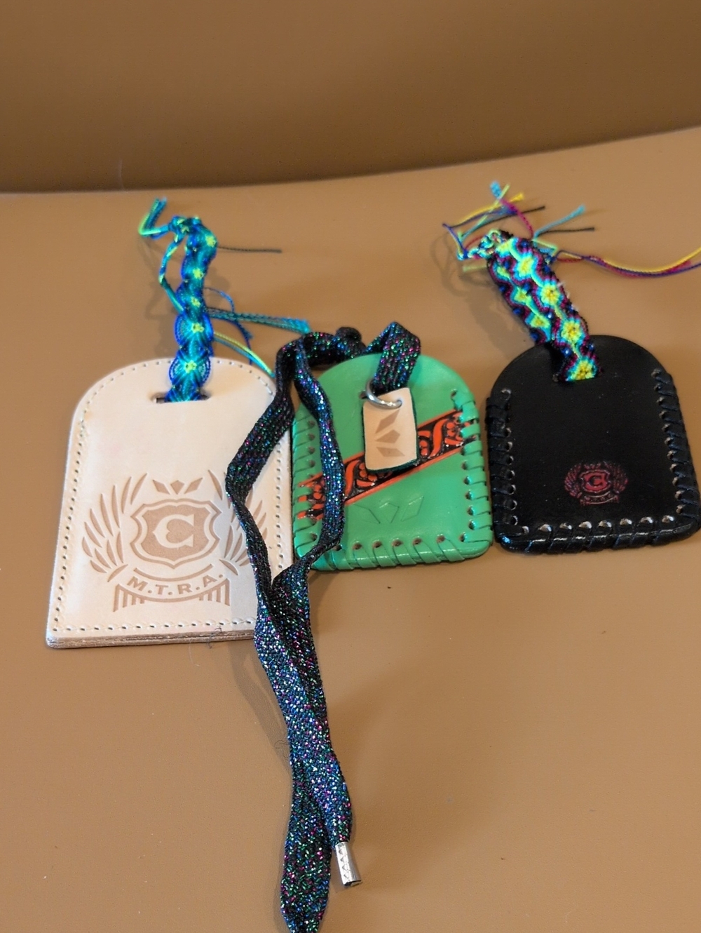 Consuela Bundle Of 3 Luggage Tag Charms